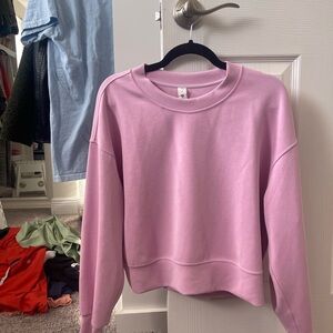 Lululemon softstreme crop sweater